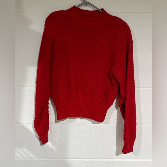 Lizsport sweater medium with detachable shoulder pads - Picture 1 of 5
